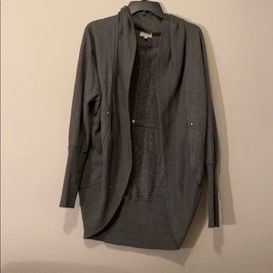 Open winter cardigan